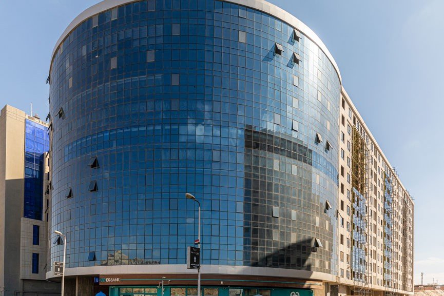 للبيع مكتب اداري بمساحة 118 متر فى منطقة زهراء المعادي مشروع ريحانة بلازا