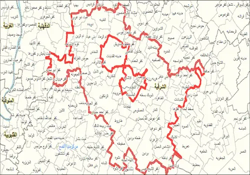 الزقازيق-على-الخريطة