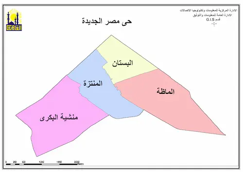 خريطة حي مصر الجديدة بالتفصيل